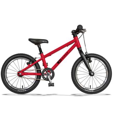 KUbikes 16L MTB Kids Bike - red