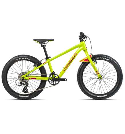Orbea Bici Bambino 20" - MX 20 TEAM - 2023 - Lime Green - Red (gloss)