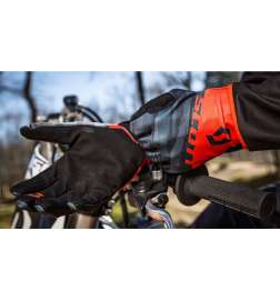 SCOTT 350 Dirt Fietshandschoenen - black orange