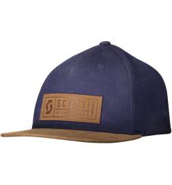 SCOTT Winter Cappellino - camel brown/dark blue