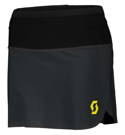 SCOTT RC Run Skort Damen - schwarz gelb
