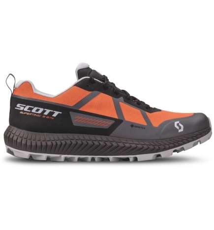 SCOTT Chaussures Running Homme - Supertrac 3 GTX - dark grey braze orange
