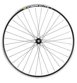 Shimano | Mavic - 105 HB-R7000 | CXP Elite Front Wheel - 28  | Clincher | QR 100 - black silver
