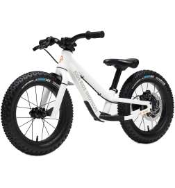 Kids Ride Shotgun Dirt Hero Magura - 14  Kinder Loopfiets - wit