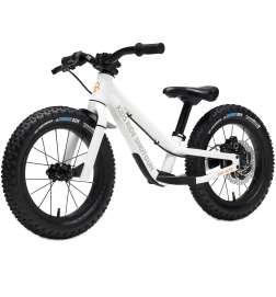 Kids Ride Shotgun Dirt Hero Magura - 12  Kinder Loopfiets - wit