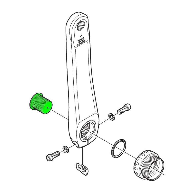 Shimano Crank Arm Fixing Bolt for Ultegra / 105 / Tiagra - Y1P417000
