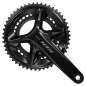 Shimano 105 FC-R7100 Crankset - 2x12-speed - black