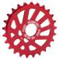 Dartmoor Peacock Chainring - BMX/Dirt | Singlespeed - 25 Teeth | red