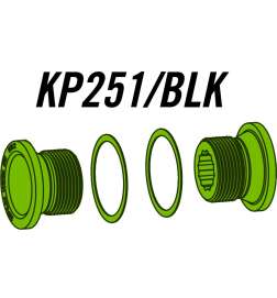 Cannondale KP251 BLK SiSL2 Hollowgram Ersatz Kurbelschrauben