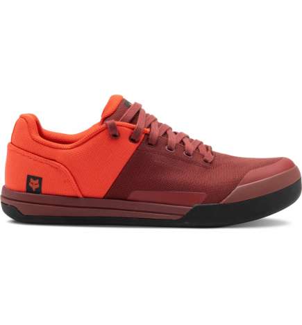 FOX Union Canvas Flat Pedal MTB Shoes - red