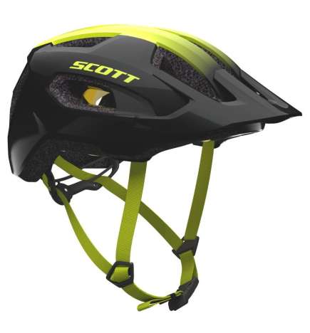 SCOTT Supra Plus (CE) Helm - black radium yellow