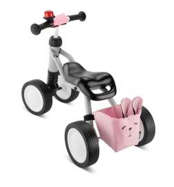 Puky WUTSCH Camminabici - Bundle incl. Borsa Telaio - grey bunny