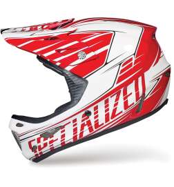Specialized Dissident Comp Fullface Helmet - Gloss Team Red
