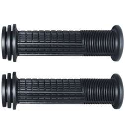 ACID KIDS Handlebar Grips with Bumper - 16.0mm - black