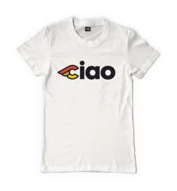 Cinelli Ciao Donna T-Shirt - white