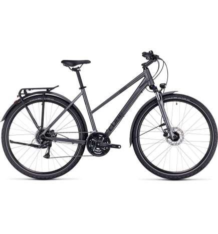CUBE NATURE Allroad - Women Cross Bike - 2023 - graphite   black
