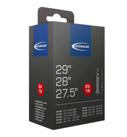 Schwalbe No. 19 Inner Tube - 27.5 28 29  | SV 60mm