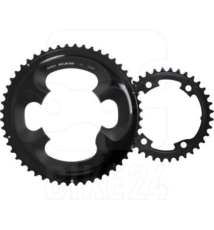 Shimano Chainring - 2x11-speed | for 105 FC-R7000 Crankset - black