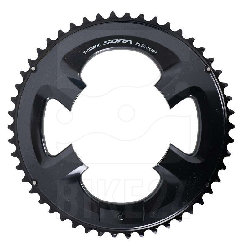 Shimano Sora Kettenblatt - 2x9-fach | für FC-R3000 Kurbelgarnitur - schwarz