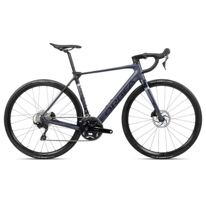 Orbea Bicicleta Carretera Eléctrica Carbono - Orbea GAIN M30 - 2024 - Tanzanite Carbon (matt) - Carbon (gloss)