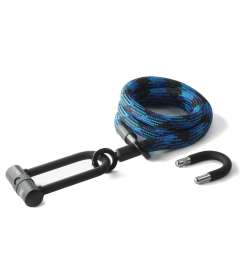 tex-lock eyelet incl. U X-lock - 160cm - morpho blue