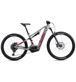 Ghost E-ASX 130 Universal - 29/27.5+" Bicicletta Elettrica MTB - 2022 - light grey / riot red