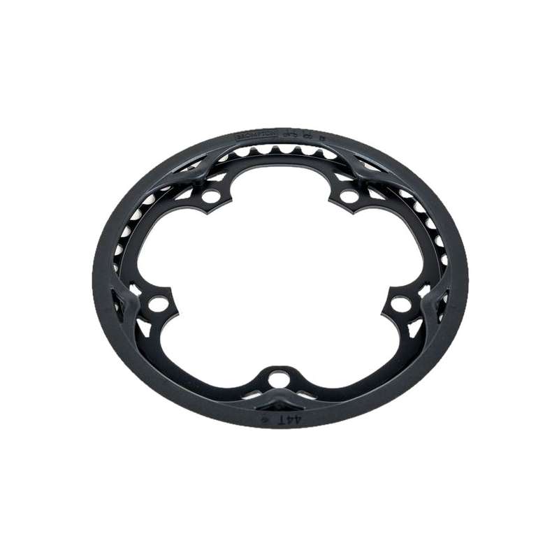 Brompton Chain Ring + Guard - 44 Teeth - black