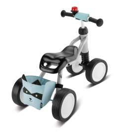 Puky WUTSCH Camminabici - Bundle incl. Borsa Telaio - grey racoon