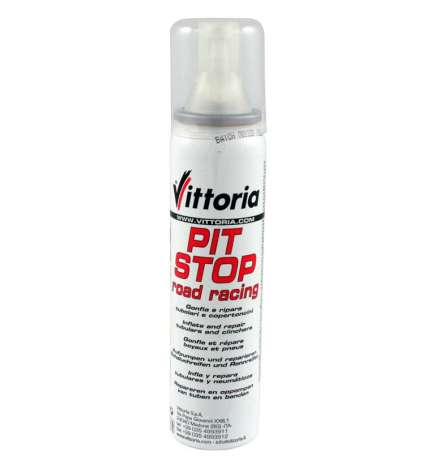 Vittoria Pit Stop Puncture Repair Spray - Road Racing - 75ml