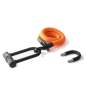 tex-lock Câble Antivol - eyelet incl. U/X-Lock - 80 cm - acid orange