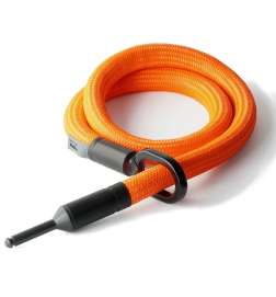 tex-lock Cavo di Inserimento per Blocco Telaio - mate Lock incl. Pocket - 120 cm - acid orange