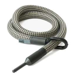tex-lock Cavo di Inserimento per Blocco Telaio - mate Lock incl. Pocket - 120 cm - electric grey