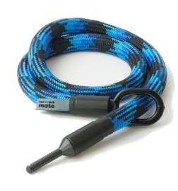 tex-lock mate Linka do zamka ramowego - 120cm - morpho blue