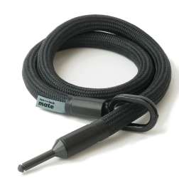 tex-lock Cavo di Inserimento per Blocco Telaio - mate Lock incl. Pocket - 120 cm - onyx black