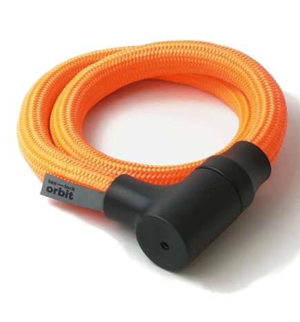 tex-lock orbit Cable Lock - 100cm - acid orange